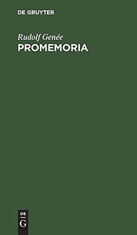 Promemoria – Für mich und andere