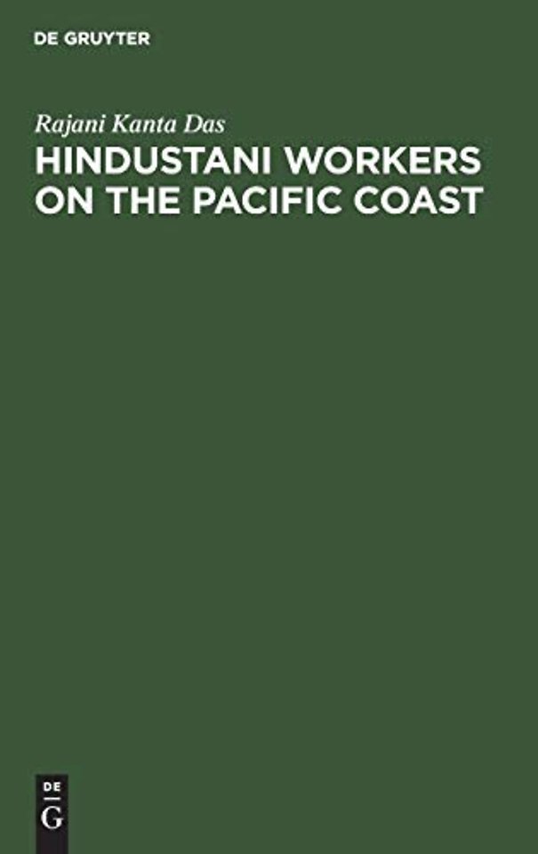 Hindustani workers on the Pacific coast