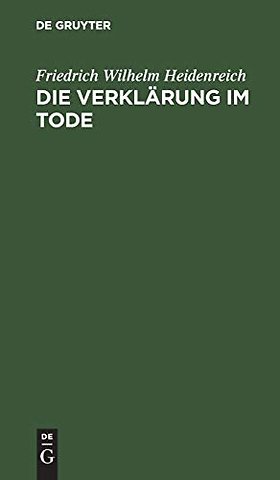 Die Verklärung im Tode