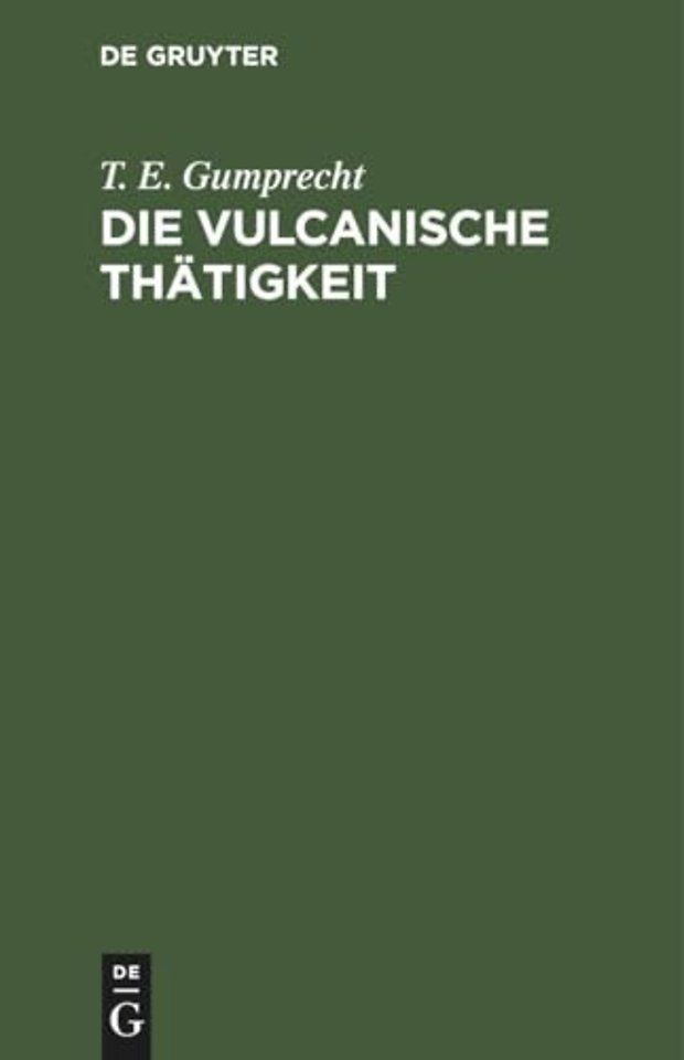 Die vulcanische Thätigkeit – Auf dem Festlande von Africa, in Arabien und auf den Inseln des Rothen Meeres