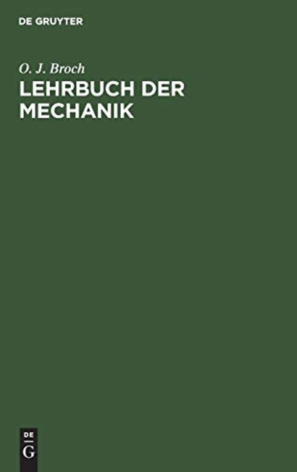 Lehrbuch der Mechanik