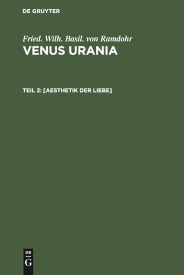 [Aesthetik Der Liebe]