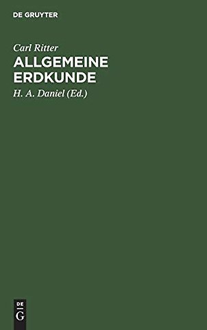 Allgemeine Erdkunde – Vorlesungen an der Universität zu Berlin