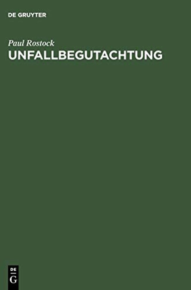Unfallbegutachtung