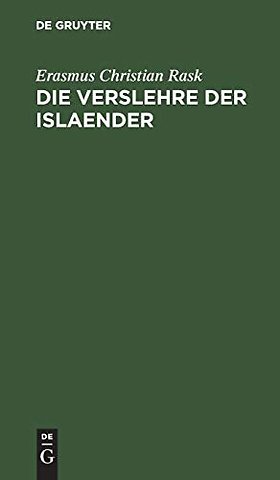 Die Verslehre der Islaender