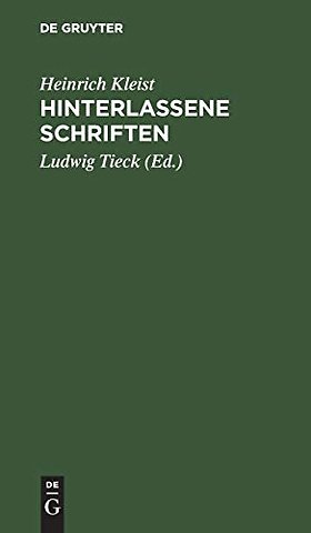 Hinterlassene Schriften