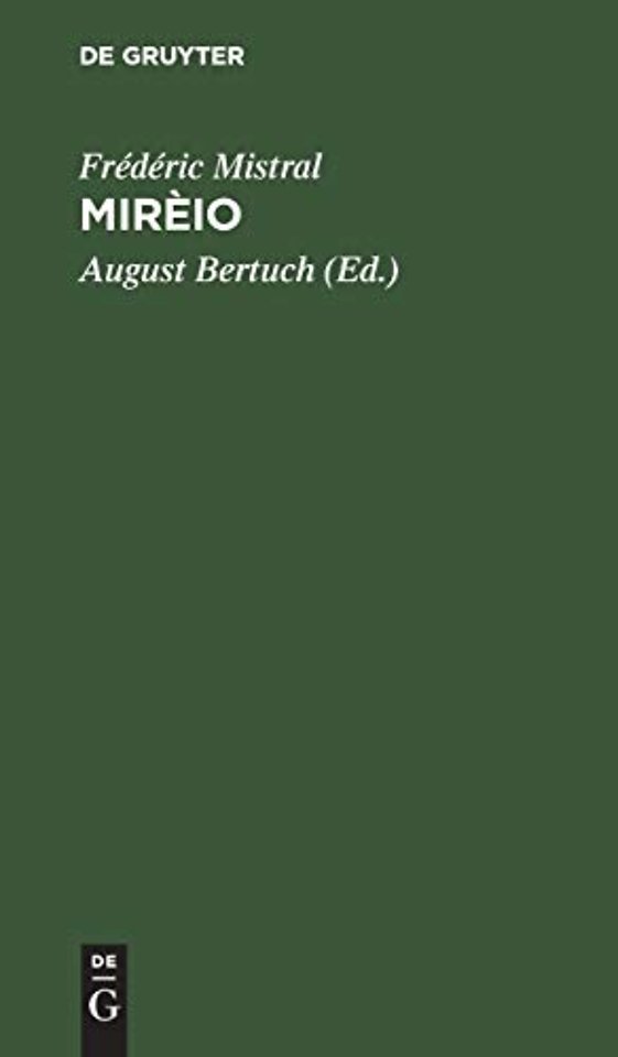 Mirèio – Provençalische Dichtung