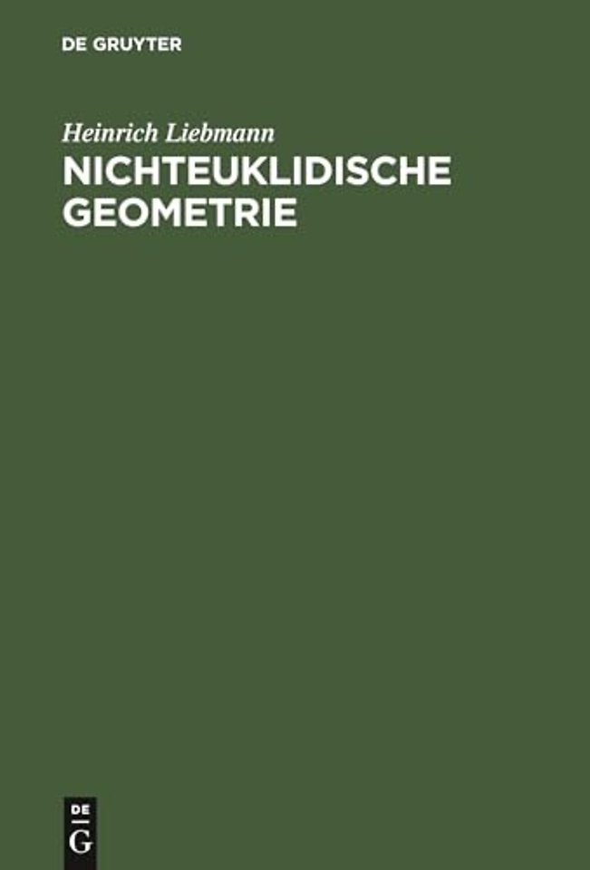 Nichteuklidische Geometrie