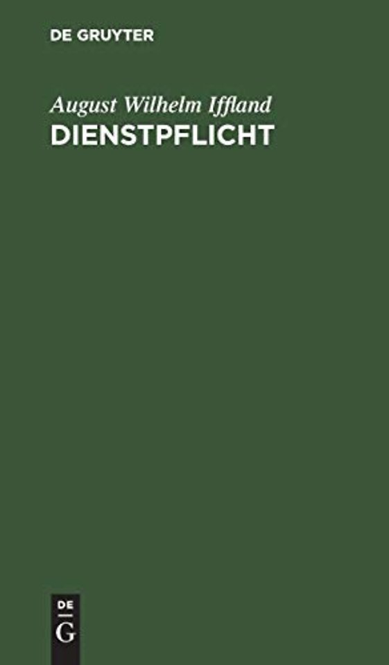 Dienstpflicht – Ein Schauspiel in 5 Aufzügen