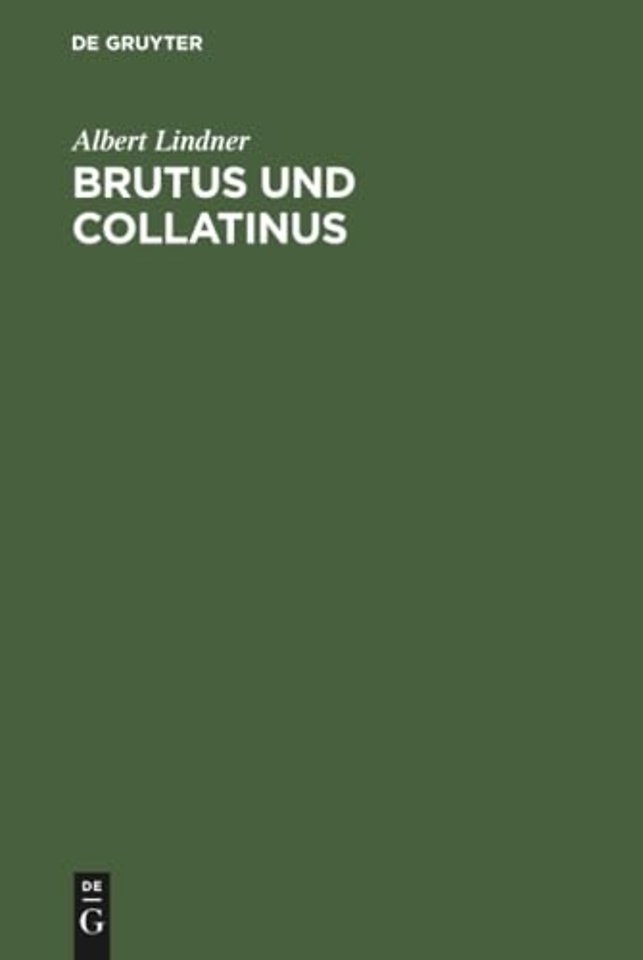 Brutus und Collatinus – Trauerspiel