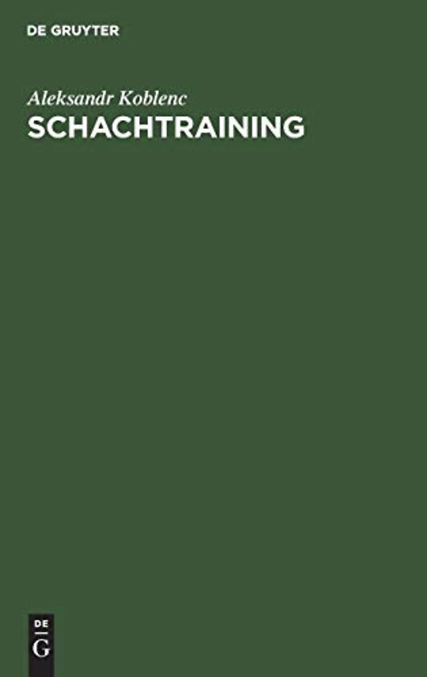Schachtraining – Der Weg zum Erfolg