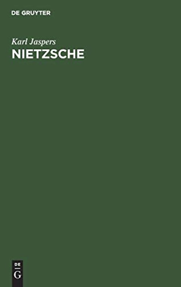 Nietzsche – Einführung in das Verständnis seines Philosophierens