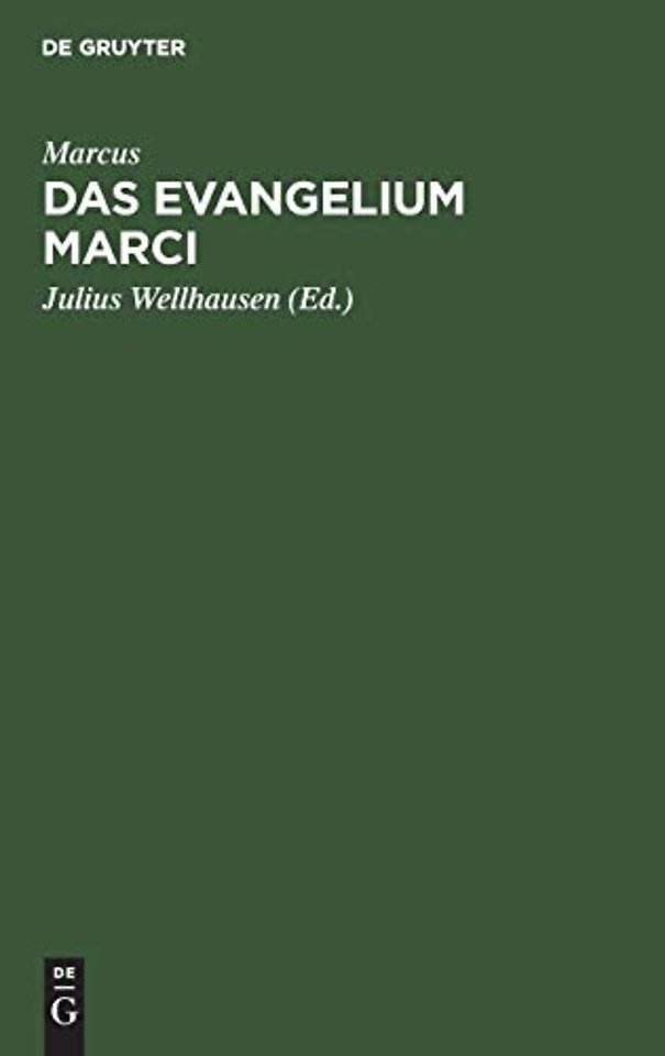 Das Evangelium Marci