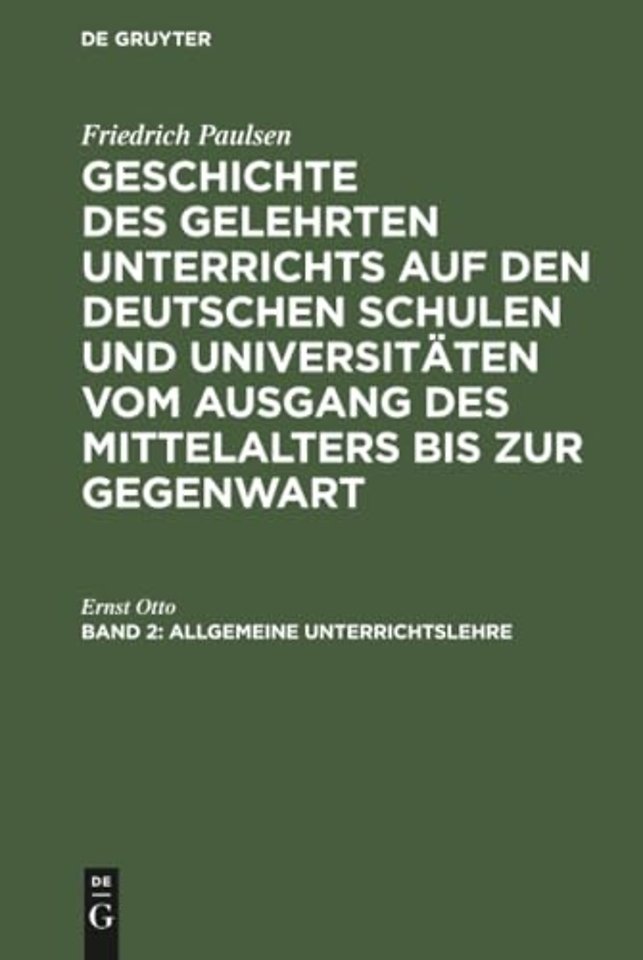 Allgemeine Unterrichtslehre