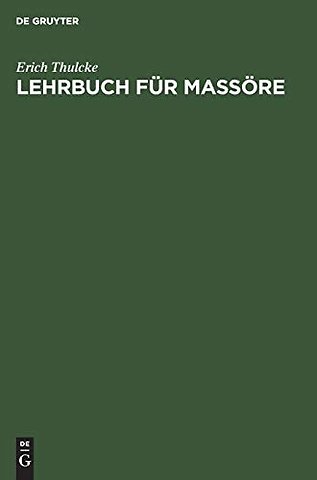 Lehrbuch für Massöre