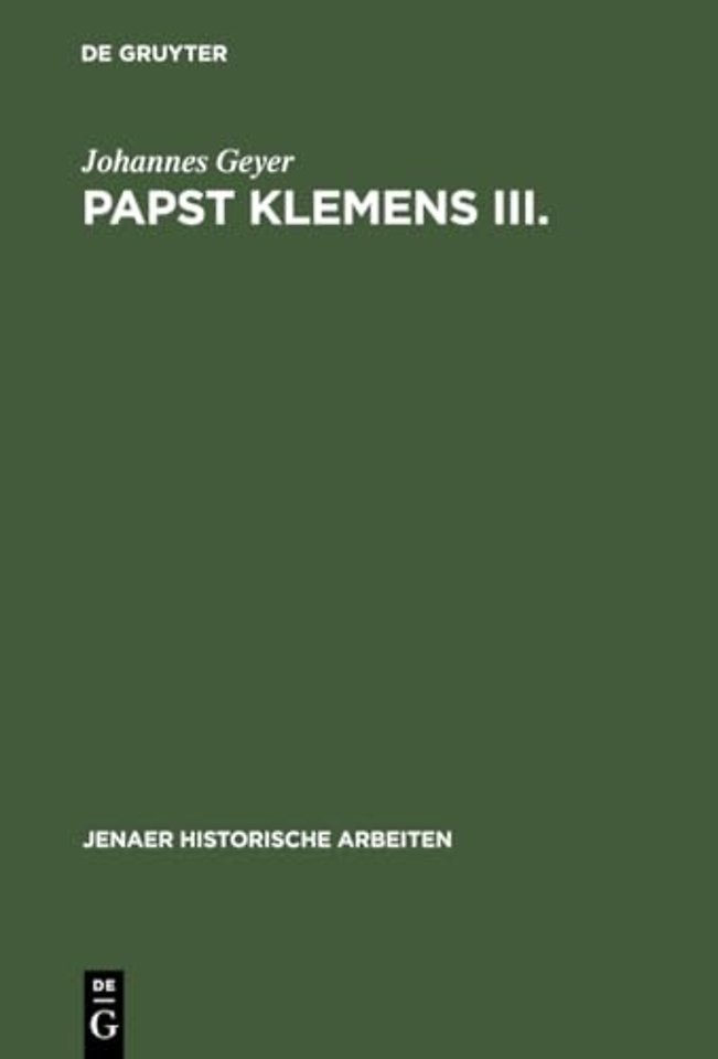 Papst Klemens III. – 1187–1191