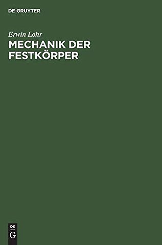 Mechanik der Festkörper