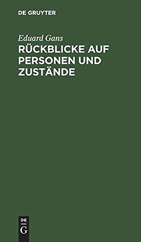 Rückblicke auf Personen und Zustände