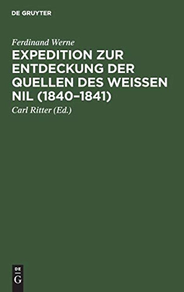 Expedition zur Entdeckung der Quellen des Weiβen Nil (1840–1841)