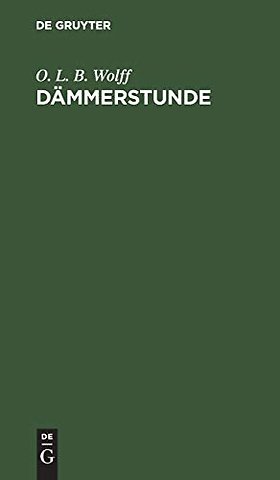 Dämmerstunde – Ein Gedicht