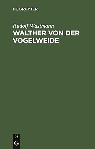 Walther von der Vogelweide