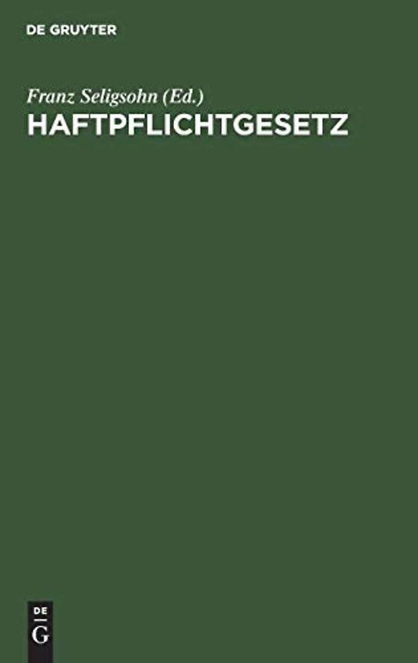 Haftpflichtgesetz
