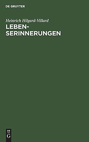 Lebenserinnerungen – Ein Bürger zweier Welten 1835–1900