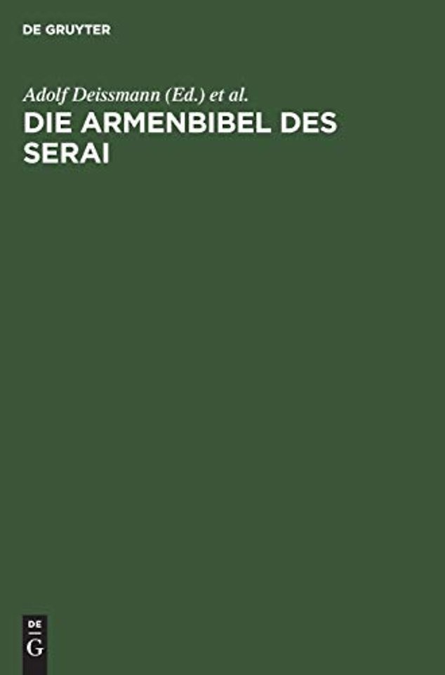Die Armenbibel des Serai – Rotulus Seragliensis Nr. 52