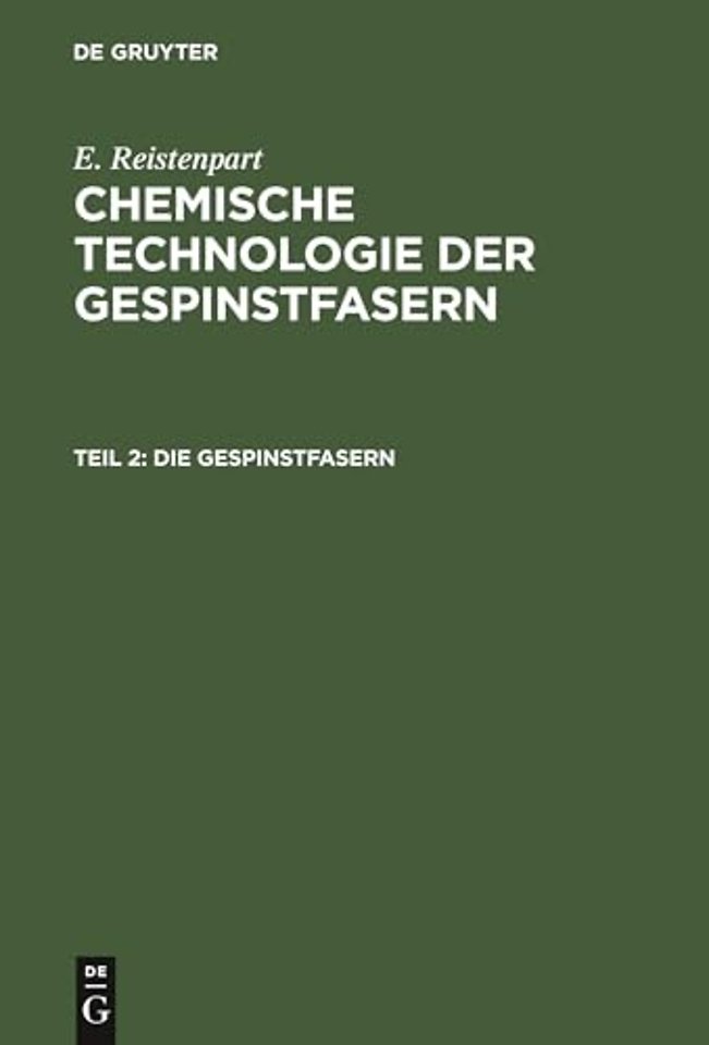 Die Gespinstfasern