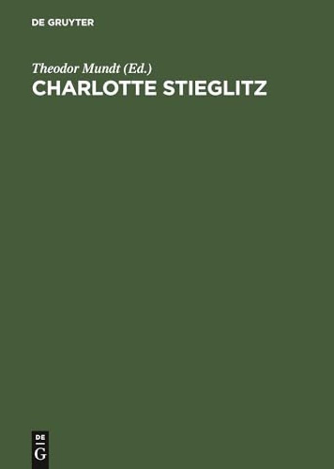 Charlotte Stieglitz – Ein Denkmal