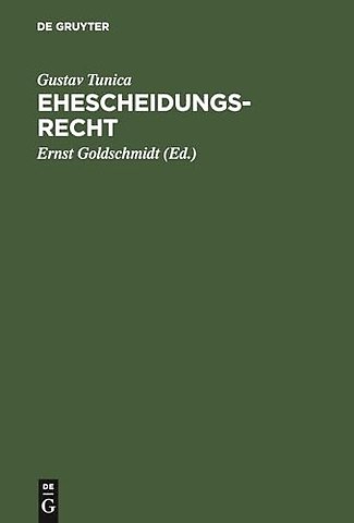 Ehescheidungsrecht
