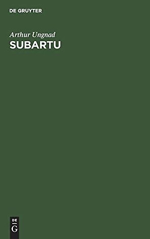 Subartu – Beiträge zur Kulturgeschichte und Völkerkunde Vorderasiens