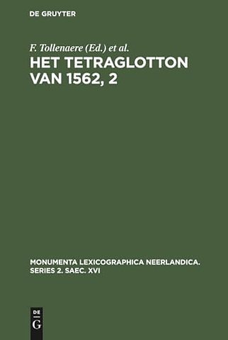 Het Tetraglotton van 1562, 2