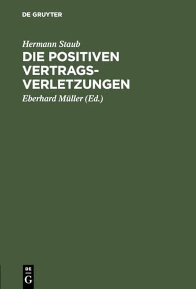 Die positiven Vertragsverletzungen