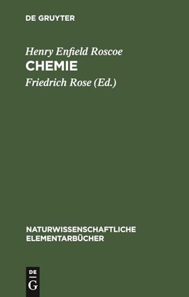Chemie – Mit Abbildungen und einem Anhang von Fragen und Aufgaben