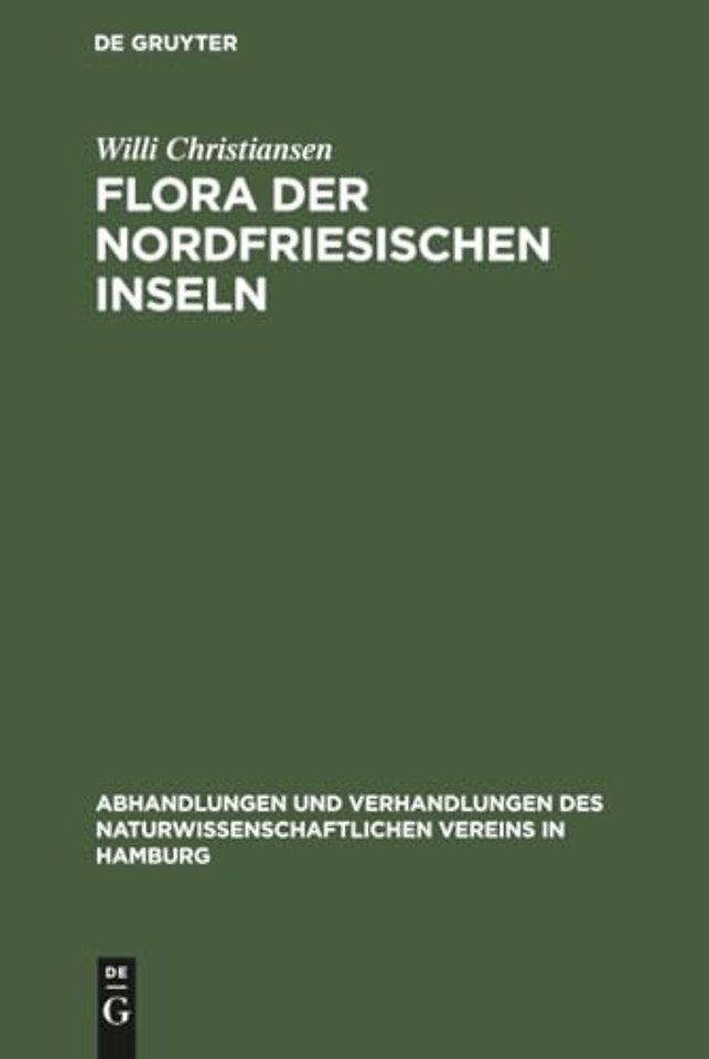 Flora der Nordfriesischen Inseln