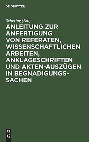 Anleitung zur Anfertigung von Referaten, wissens – Mit einer Sammlung von Beispielen