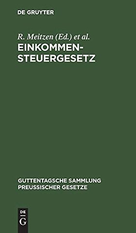 Einkommensteuergesetz – Vom 24. Juni 1891