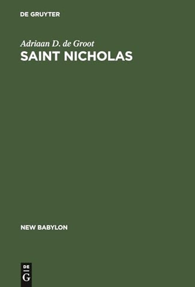 Saint Nicholas – A psychoanalytic study of his history and myth
