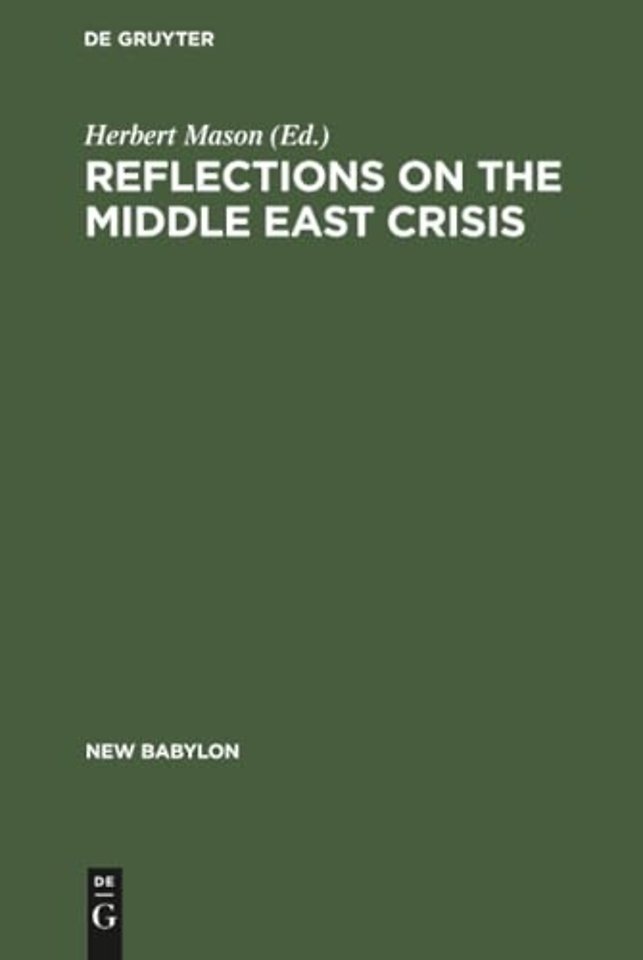 Reflections on the Middle East crisis