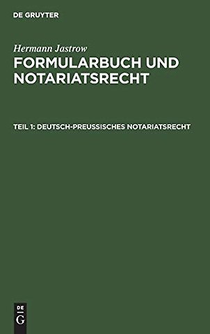 Deutsch–preuβisches Notariatsrecht
