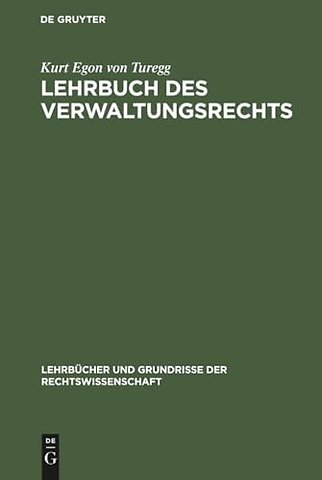 Lehrbuch des Verwaltungsrechts