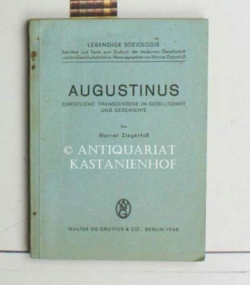 Augustinus – Christliche Transzendenz in Gesellschaft und Geschichte
