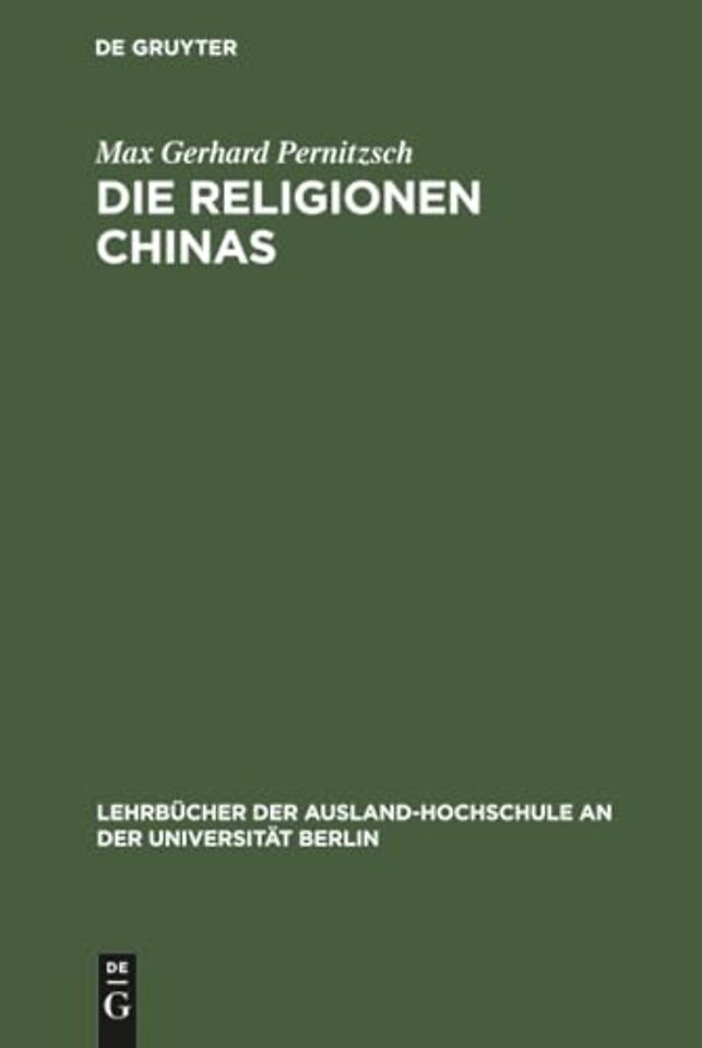 Die Religionen Chinas