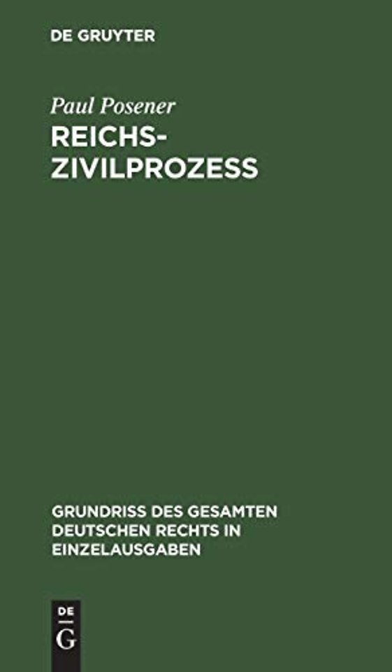 Reichszivilprozeβ