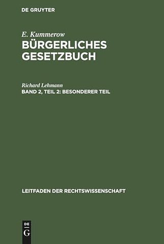 Besonderer Teil