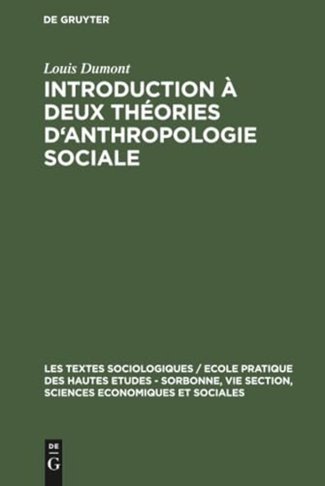 Introduction à deux théories d`anthropologie soc – Groupes de filiation et alliance de mariage