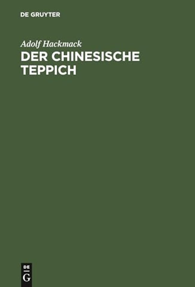 Der chinesische Teppich