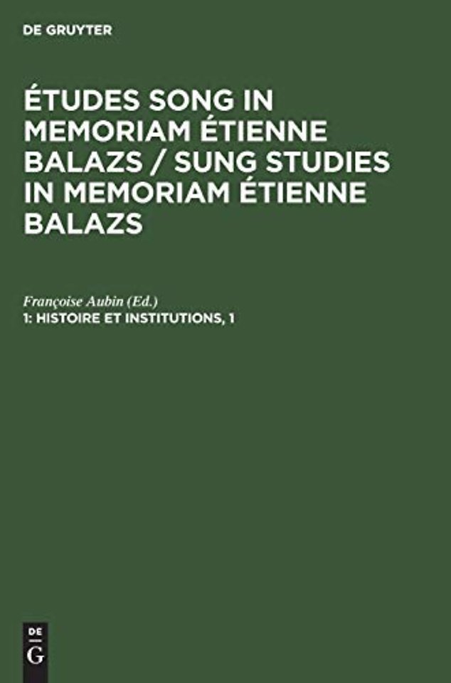 Histoire et institutions, 1