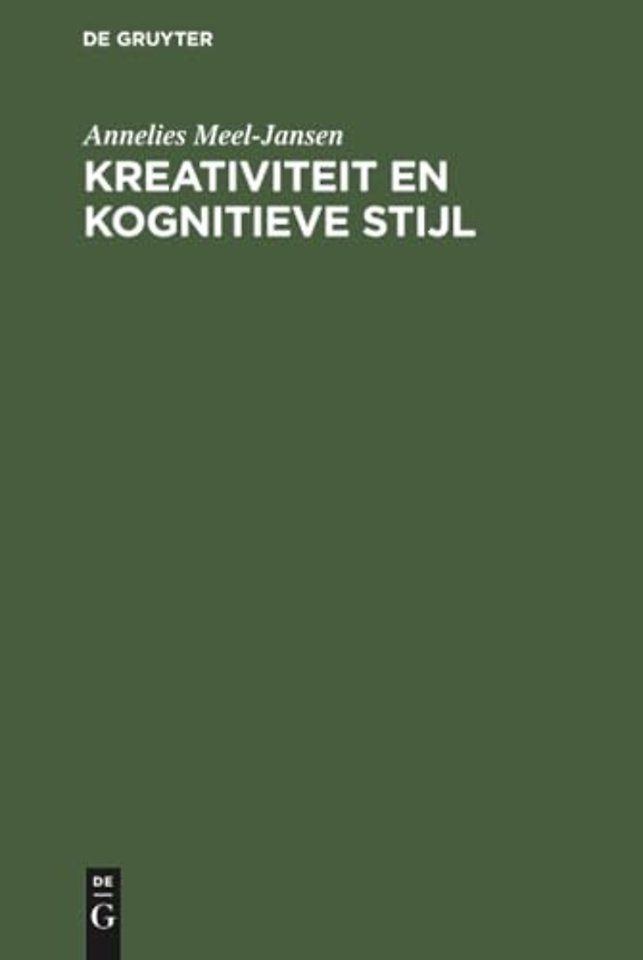Kreativiteit en kognitieve stijl